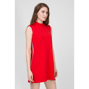Tommy Jeans dámské červené šaty Detail - XS (XNL)